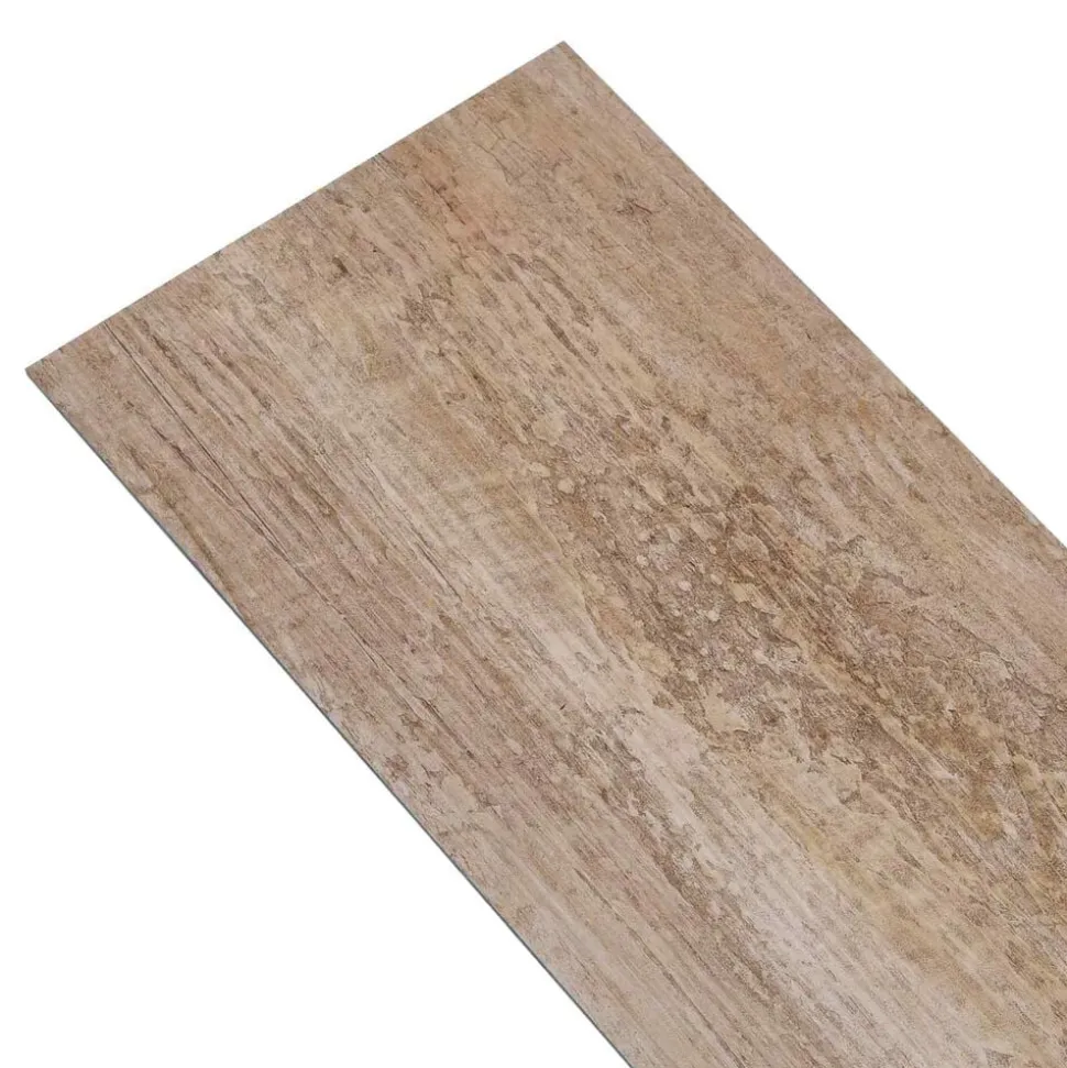 vidaXL Vloerplanken 36 pcs Bruin 5,02 m² PVC