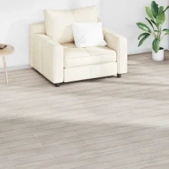 vidaXL Vloerplanken 36 pcs Eiken Klassiek Wit 5,02 m² PVC