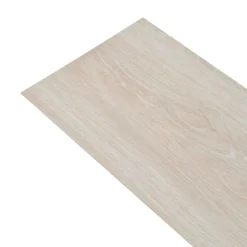 vidaXL Vloerplanken 36 pcs Eiken Klassiek Wit 5,02 m² PVC