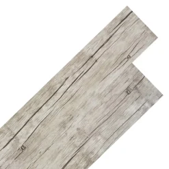 vidaXL Vloerplanken 36 pcs Grijs 5,02 m² PVC