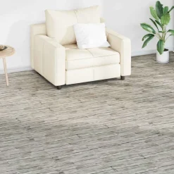 vidaXL Vloerplanken 36 pcs Grijs 5,02 m² PVC