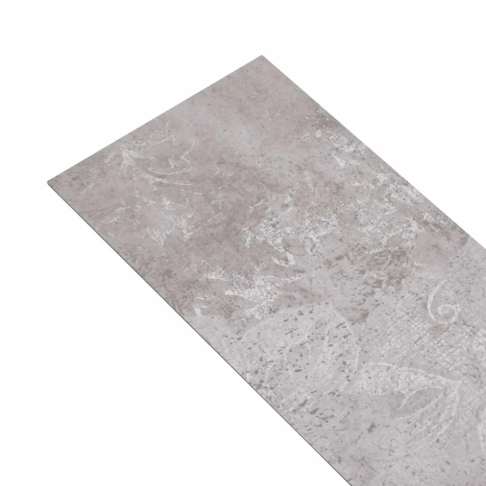 vidaXL Vloerplanken 36 pcs Aardgrijs 5,02 m² PVC