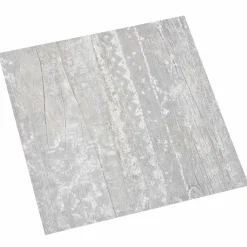 vidaXL Vloerplanken 55 pcs Grijs 5,11 m² PVC