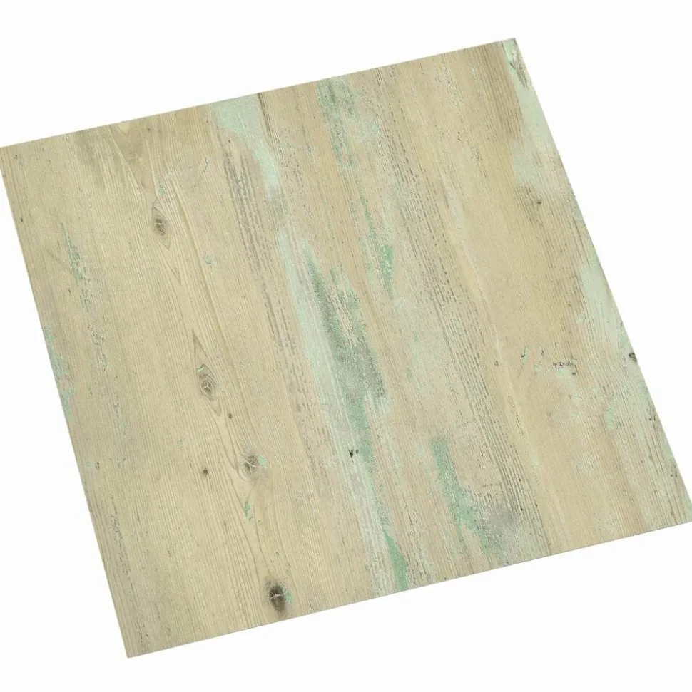 vidaXL Vloerplanken 55 pcs Licht Bruin 5,11 m² PVC