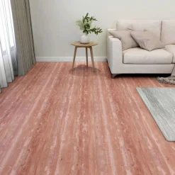 vidaXL Vloerplanken 55 pcs Rood 5,11 m² PVC