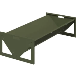 vidaXL Voederbak voor vee Olijf Groen 108 x 50 x 28 cm