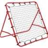 vidaXL Voetbal kickback rebounder verstelbaar 100x100 cm