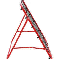 vidaXL Voetbal kickback rebounder verstelbaar 100x100 cm