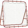 vidaXL Voetbal kickback rebounder verstelbaar 96x80x96 cm staal en PE