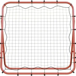 vidaXL Voetbal kickback rebounder verstelbaar 96x80x96 cm staal en PE