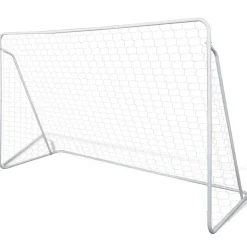 vidaXL Voetbaldoelset hoogwaardig 240x90x150 cm staal