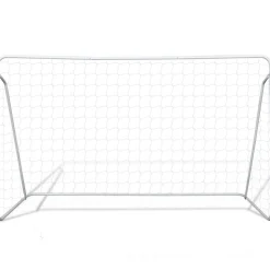 vidaXL Voetbaldoelset hoogwaardig 240x90x150 cm staal