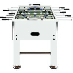 vidaXL Voetbaltafel 60 kg 140x74,5x87,5 cm staal wit