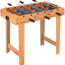 vidaXL Voetbaltafel mini 69x37x62 cm esdoorn