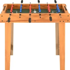 vidaXL Voetbaltafel mini 69x37x62 cm esdoorn