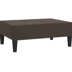 vidaXL Voetenbank 78x56x32 cm fluweel donkergrijs