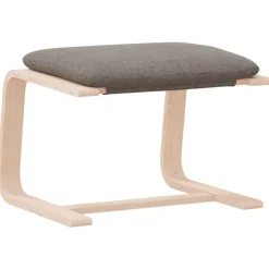 vidaXL Voetenbank 51x41x40 cm stof taupe