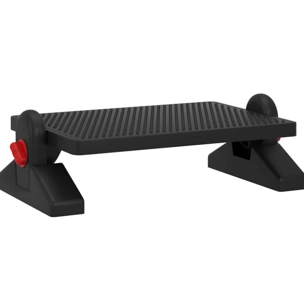 vidaXL Voetensteun 50x30,5x17 cm zwart