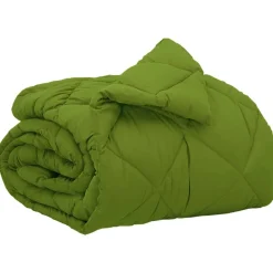 vidaXL Vol jaar dekbed Groen 135 x 200 cm Microfiber