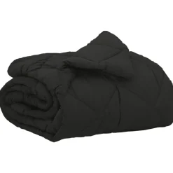 vidaXL Vol jaar dekbed Zwart 135 x 200 cm Microfiber