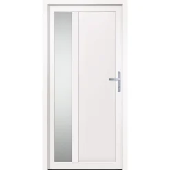 vidaXL Voordeur 98x200 cm PVC wit