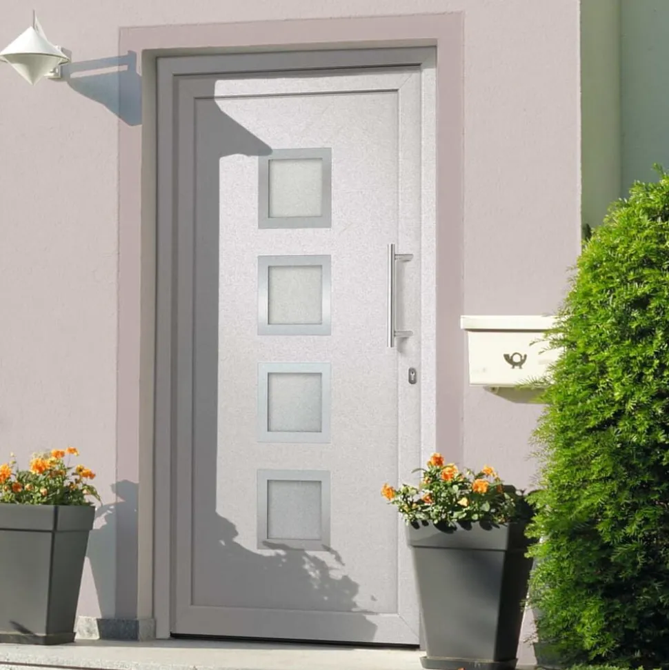 vidaXL Voordeur 88x200 cm wit