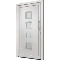 vidaXL Voordeur 88x200 cm wit