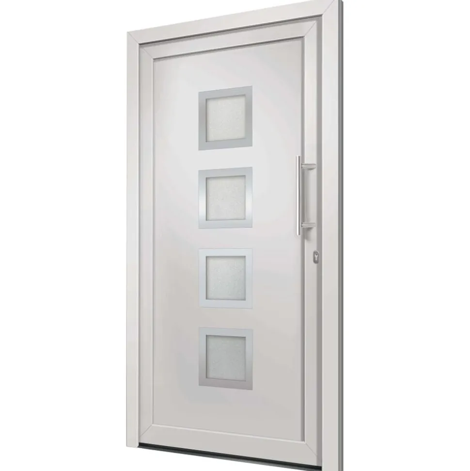 vidaXL Voordeur 88x200 cm wit