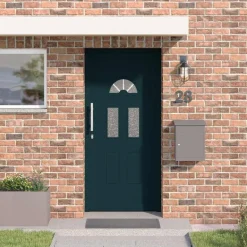 vidaXL Voordeur 98x208 cm wit