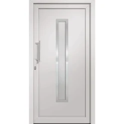 vidaXL Voordeur 88x200 cm wit