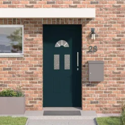 vidaXL Voordeur 98x208 cm wit