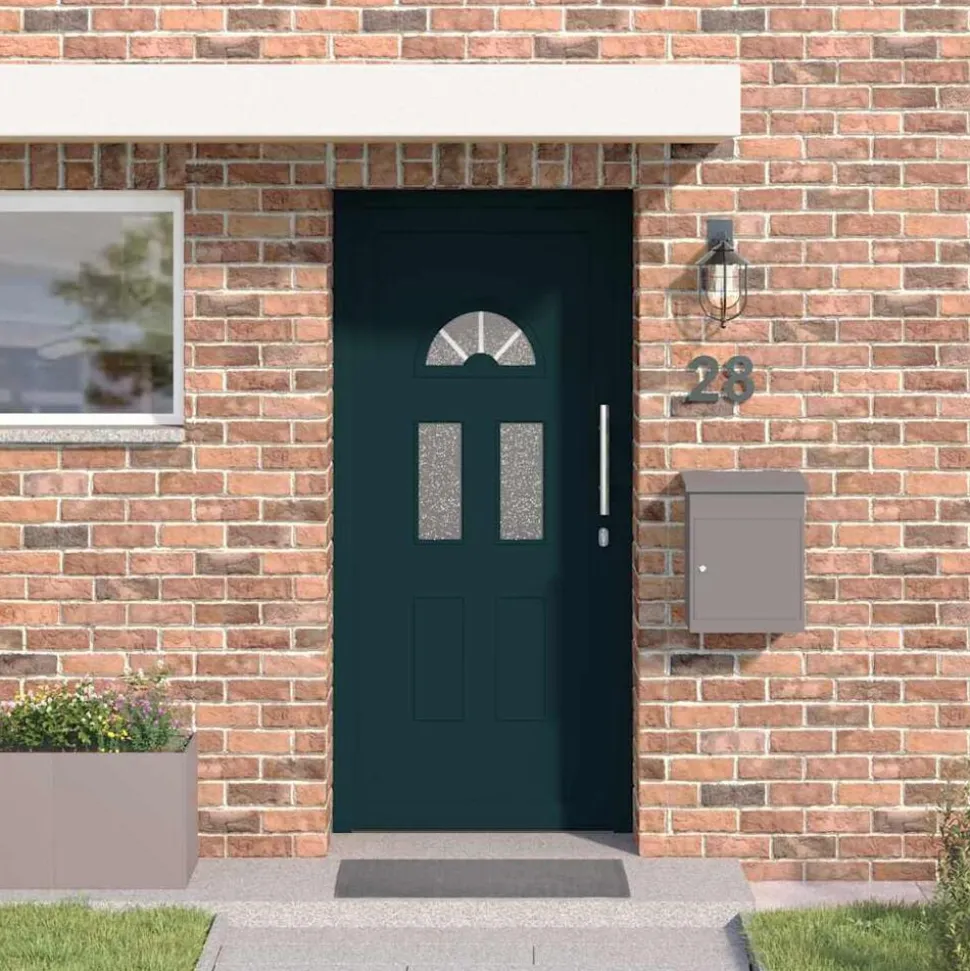 vidaXL Voordeur 98x208 cm wit