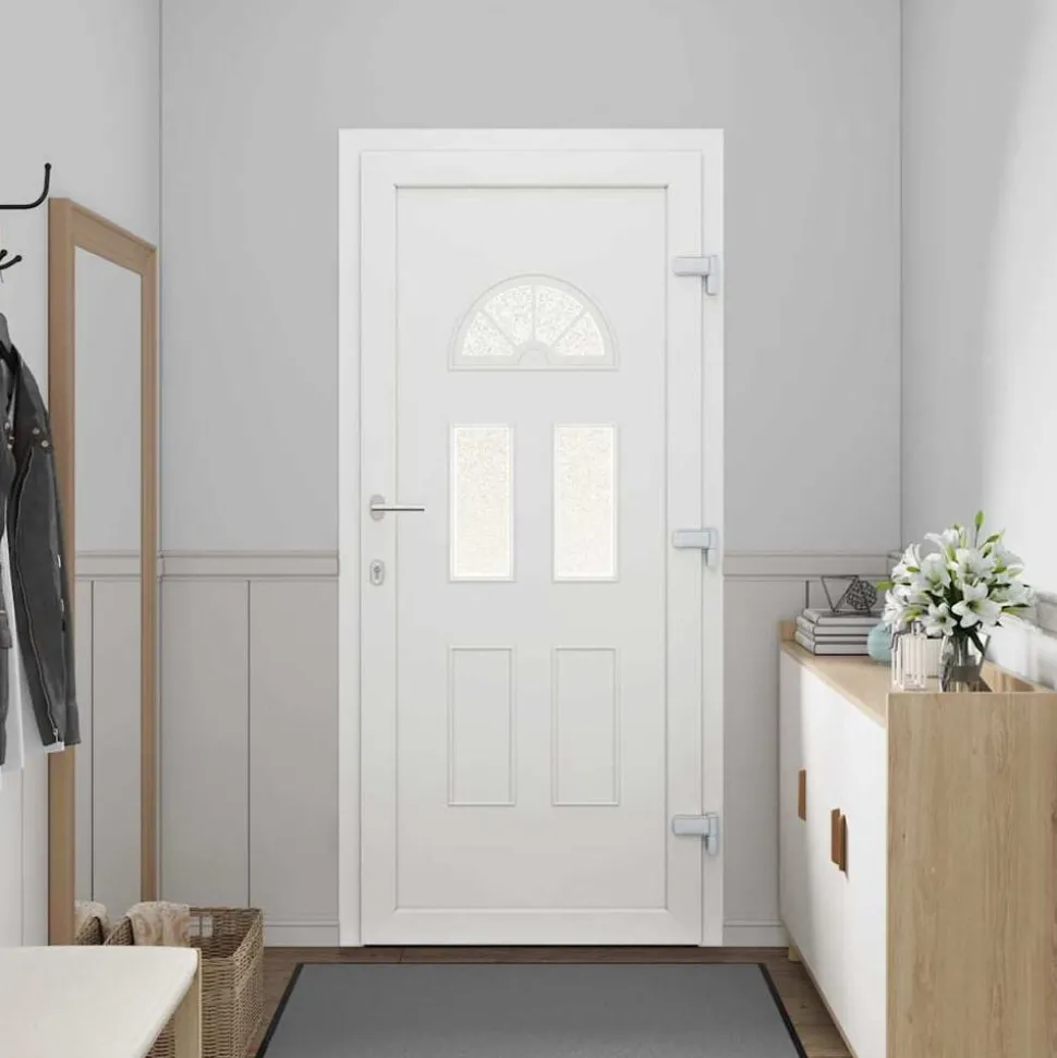 vidaXL Voordeur 98x208 cm wit
