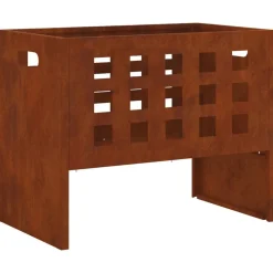 vidaXL Vuurkorf Bruin 50 x 30 x 40 cm Staal