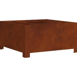 vidaXL Vuurkorf Bruin 60 x 60 x 30 cm Cortenstaal
