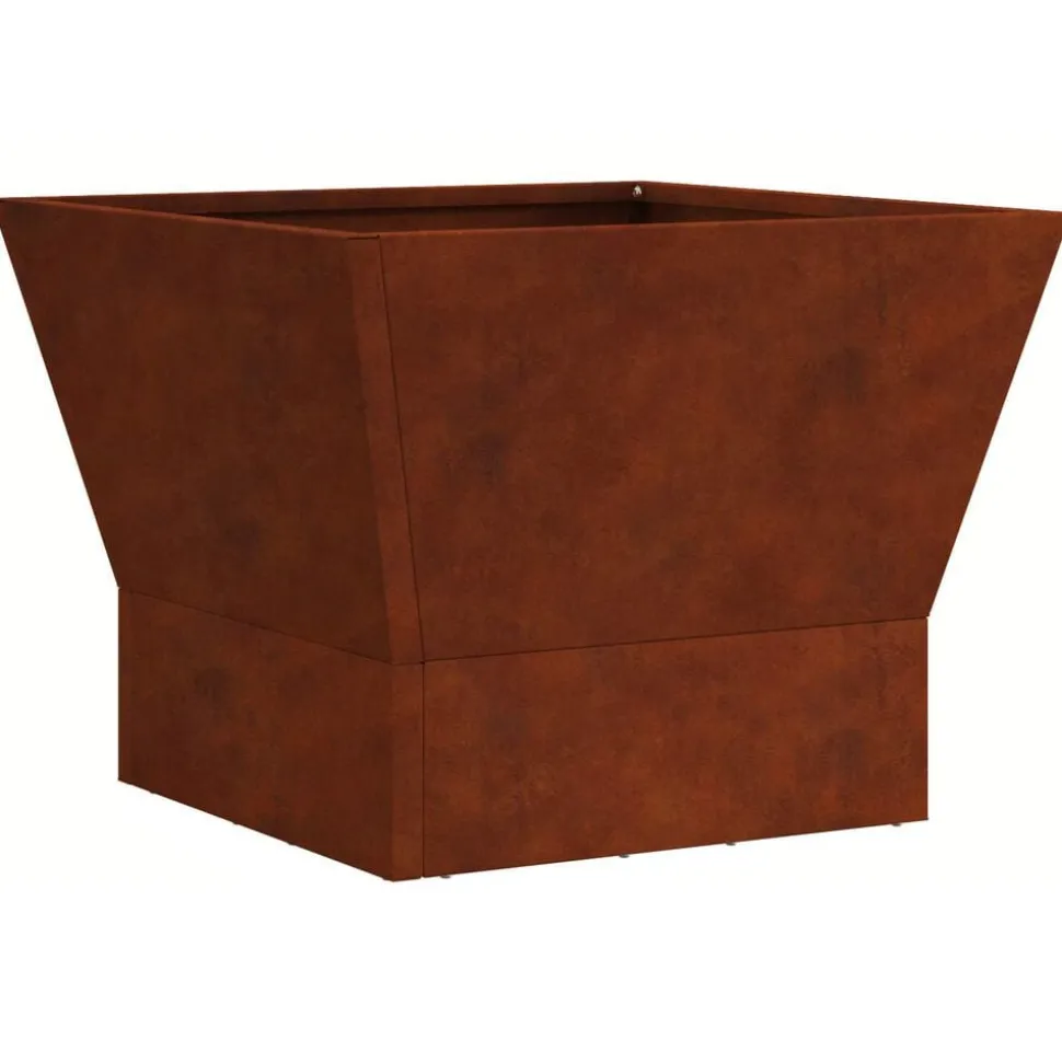 vidaXL Vuurkorf Bruin 40 x 40 x 35 cm Cortenstaal