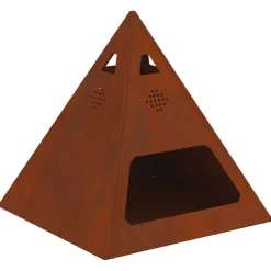 vidaXL Vuurkorf Bruin 50 x 50 x 51 cm Cortenstaal