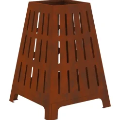 vidaXL Vuurkorf Bruin 50 x 50 x 70 cm Cortenstaal