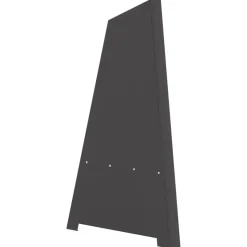 vidaXL Vuurkorf Zwart 50 x 50 x 95 cm Staal