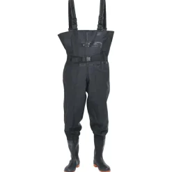vidaXL Waadpak met laarzen en riem maat 38 zwart