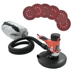 vidaXL Wand- en plafondschuurmachine met afzuigfunctie 1200 W