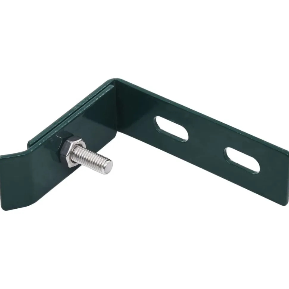 vidaXL Wand hoekverbinding 10 sets groen