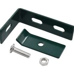 vidaXL Wand hoekverbinding 10 sets groen