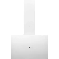 vidaXL Wandafzuigkap 60 cm staal en gehard glas wit