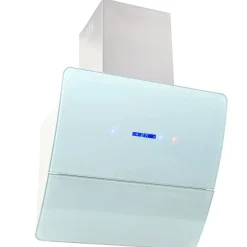 vidaXL Wandafzuigkap 756 m³/u 60 cm roestvrij staal wit