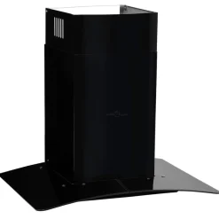vidaXL Wandafzuigkap 756 m³/u 60 cm roestvrij staal zwart