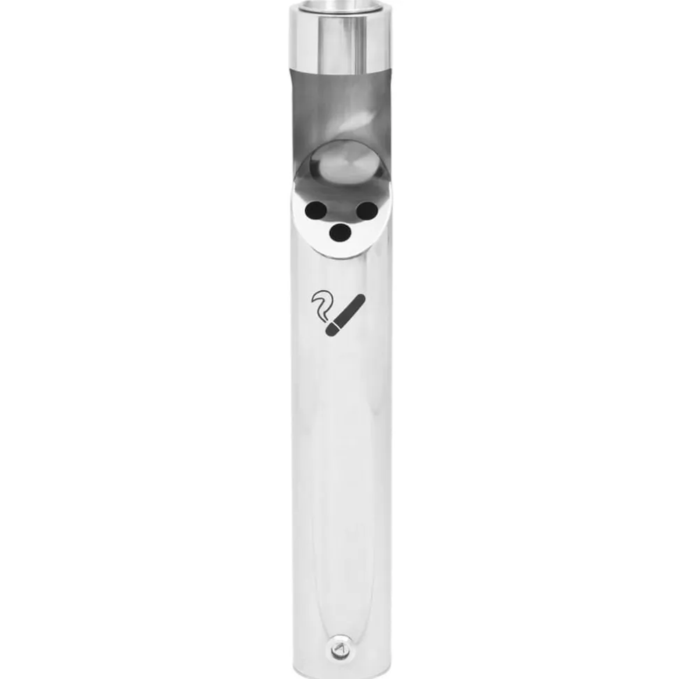 vidaXL Wandasbak RVS