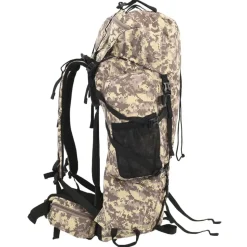 vidaXL Wandelrugzak 60 L camouflage oxford stof camelbruin