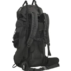 vidaXL Wandelrugzak 60 L oxford stof zwart