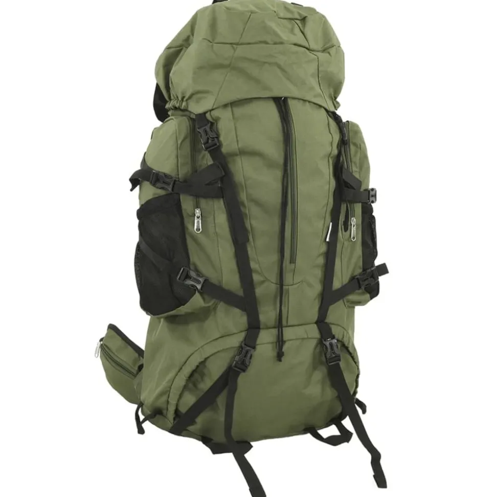 vidaXL Wandelrugzak 60 L oxford stof legergroen
